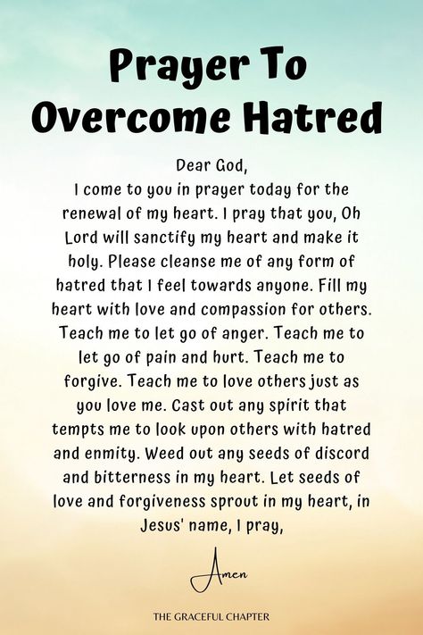 Prayers For Hateful People, Prayer To Stop Cussing, Prayer Against Distractions, Prayer Against Bad Thoughts, Prayer To Break Curses, Work Prayers, The Graceful Chapter, Prayers Of Encouragement, Prayer For Love