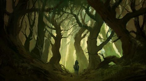 ArtStation - jungle_speed painting, Mohammad Noureddini Forest Sunset, Speed Painting, Forest Illustration, Fantasy Forest, Art Green, Forest Art, Matte Painting, Environment Design, Environment Concept Art