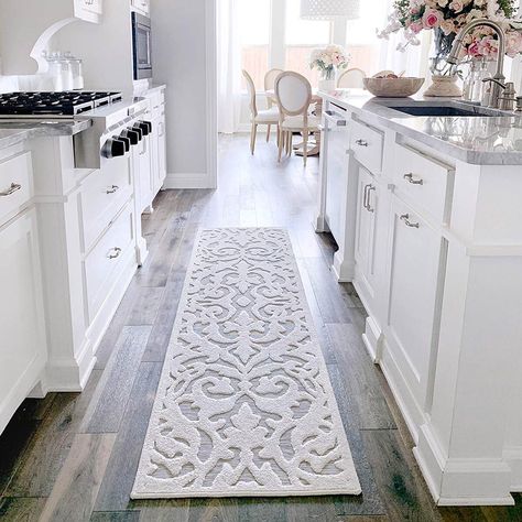 27 Versatile Runner Rugs to Add Style to any Room #homedecor #home #diy #runnerrugs #rugs Orian Rugs, Neutral Flooring, Bird Rug, My Texas House, Grey Runner, Texas House, Natural Area Rugs, Lady Bird, Kitchen Runner