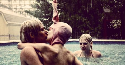 @camillahatefull on Instagram: “Gummo  #gummo #rabbit #poolscene #pool #chloesevigny #cult #cultmovie #movie #harmonykorine” Gummo Movie, Gummo 1997, Candy Movie, Harmony Korine, Film Camera Photography, Grunge Pictures, Creative Fashion Photography, Camera Shy, Making A Movie