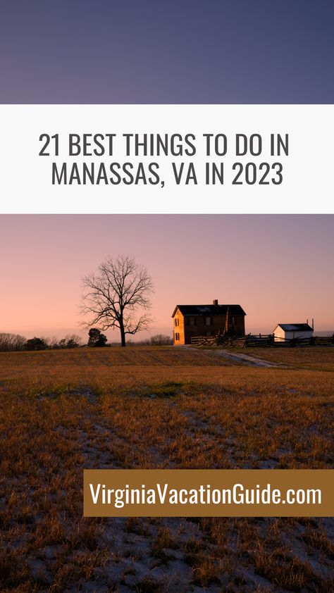 A guide to the best things to do in Manassas, VA, including Manassas National Battlefield Park, Bull Run Regional Park, Splash Down Waterpark, and much more. Manassas National Battlefield Park, Travel Virginia, Manassas Virginia, Virginia Vacation, Dc Trip, Virginia Travel, Dc Travel, Bull Run, Waterpark