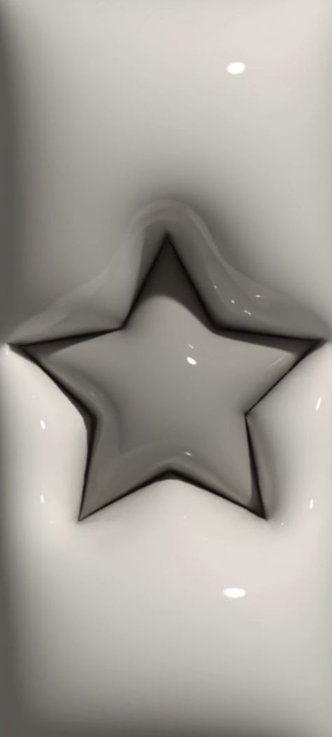 3d Star Wallpaper Y2k, Chrome Stars Wallpaper, Puffy Star Wallpaper, Aesthetic Wallpaper Stargirl, Star Ios 16 Wallpaper, 3d Wallpaper Iphone Star, Stargirl Wallpaper Iphone, Bapesta Wallpaper Star, Ios 16 Wallpaper Iphone Y2k