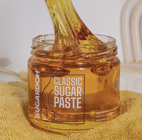 An all-natural, compostable sugar wax hair remover that gently pulls hair from the root while exfoliating the skin. Prepare for your skin to be baby-bottom smooth. Get up to 6 months of all all-over grooming in one jar, on your own time. For Everywhere and Everyone: Sugar wax for women, men, aunties, uncles, grandmas, etc. and leaves skin hair-free for weeks The new hair removal.. Ingredients sugar water citric acid Viral on tiktok Sugaring Aesthetic, Sugar Waxing At Home, At Home Sugar Waxing, Sugar Wax Without Lemon Juice, How To Make Sugaring Wax Hair Removal, Waxing Business, Sugaring Paste, Dream Products, Flavor Flav