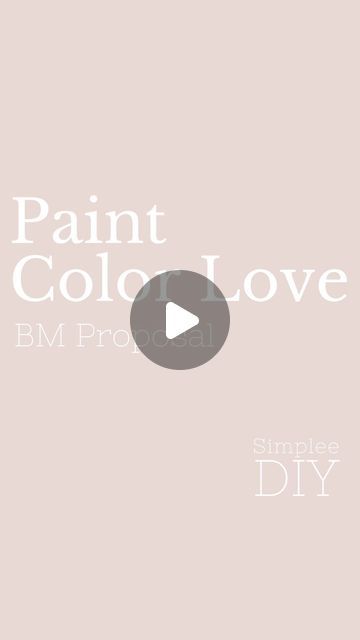 Proposal Benjamin Moore, Benjamin Moore Proposal, Gentle Gray, Paint Bedroom, Pale Pink Color, Decor Color Schemes, Dark Furniture, Paint Color Palettes, Benjamin Moore Paint