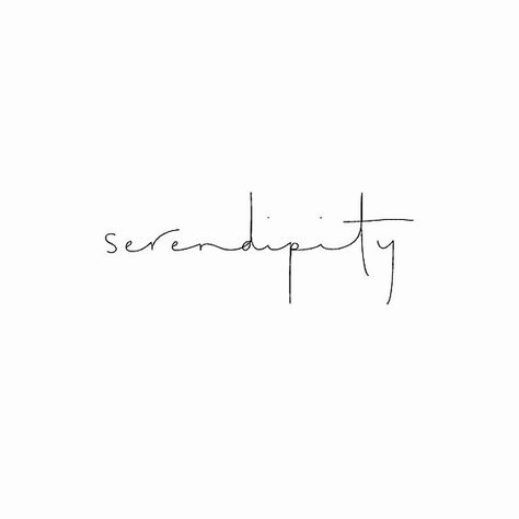 Serendipity Jimin Serendipity Tattoo, Serendipity Tatoos, Aesthetic Word Tattoos, Serendipity Tattoo Ideas, Serendipity Tattoo Symbols, Serendipity Tattoo Font, Hiraeth Tattoo, Unstoppable Tattoo, Serendipity Aesthetic