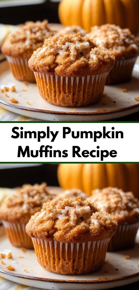 Want a new muffin recipe? Try this Simply Pumpkin Muffins Recipe! A perfect blend of pumpkin recipe and muffin recipes, it's ideal for lunch recipes, dinner ideas, or a delicious snack. Easy and tasty! Best Ever Pumpkin Muffins, Recipes Made With Pumpkin Puree, What To Do With 1 Cup Of Pumpkin, Pumpkin Muffin Recipes Easy, Pumpkin Muffins With Fresh Pumpkin, Pumpkin Sour Cream Muffins, Pumpkin Pie Muffins Easy, Pumpkin Microwave Recipes, 1cup Pumpkin Recipes