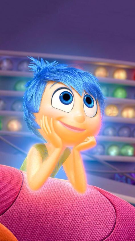 Joy from Inside Out Joy From Inside Out, Inside Out Project, Luan Loud, Joy Inside Out, Disney Character Drawings, Princesas Disney Anime, Movie Inside Out, Inside Out Characters, Disney Inside Out