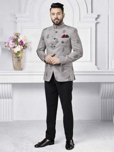 Blazer For Men Wedding Reception, Wedding Suit Indian, Latest Designer Suits For Men, Wedding Mens Suits, Jodhpuri Suits For Men Wedding, Unique Mens Wedding Suits, Wedding Suit Groom, Suit For Men Wedding, Suit Indian