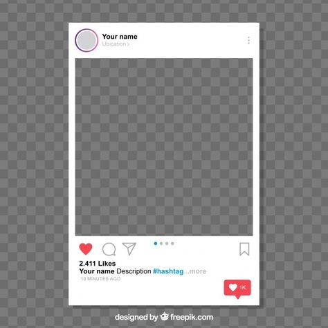 Instagram post with transparent backgrou... | Free Vector #Freepik #freevector #background #mockup #technology #icon New Instagram Logo, Red Background Images, Instagram Tools, App Background, Love Wallpapers Romantic, Instagram Background, Instagram Frame Template, Light Background Images, Technology Icon