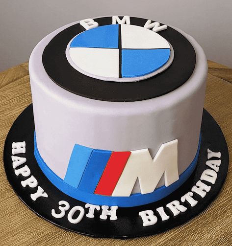 BMW Cake Design Images (BMW Birthday Cake Ideas) Bmw Theme Cake, Bmw Birthday Cake For Men, Cake Bmw Birthdays, Bmw Decorations Birthday, Bmw Birthday Party Ideas, Dad Birthday Cake Ideas, Bmw Cakes For Men, Cake Designs Birthday For Men, Car Birthday Cake Ideas