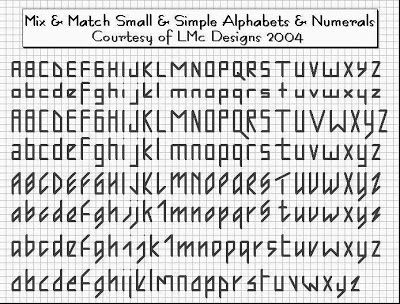 Bits of Floss: Itty Bitty Back Stitch Alphabets/Numbers Freebies Small Alphabets, French Knot Stitch, Cross Stitch Alphabet Patterns, Cross Stitch Fonts, Tiny Cross Stitch, Cross Stitch Letters, Small Cross Stitch, Cross Stitch Alphabet, Graph Paper