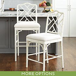 Kitchen Bar Bar Chairs Diy, Dining Room Server, Chinese Chippendale, Kitchen Island With Seating, Bentwood Chairs, Stools With Backs, Counter Chairs, Diy Chair, Kitchen Stools