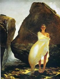 Sophomore at Bowdoin - Jamie Wyeth Jamie Wyeth, Nc Wyeth, Howard Pyle, Contemporary Realism, Andrew Wyeth, Realistic Paintings, National Gallery Of Art, Female Portraits, Art Historian