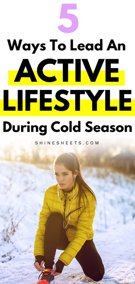 How To Be Active Everyday, How To Stay Active, Getting Active, How To Be Active, Fun Garden Decor, Winter Fitness, Winter Wellness, Winter Workout, Staying Active