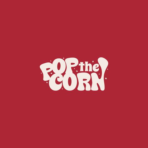 PopTheCorn logo creativestudio #creativework Food Logo Color Palette, Food Color Palette Brand Identity, Popcorn Logo Design, Colorful Moodboard, Popcorn Logo, Popcorn Brands, Food Company Logo, Earth Colour Palette, Colourful Logo