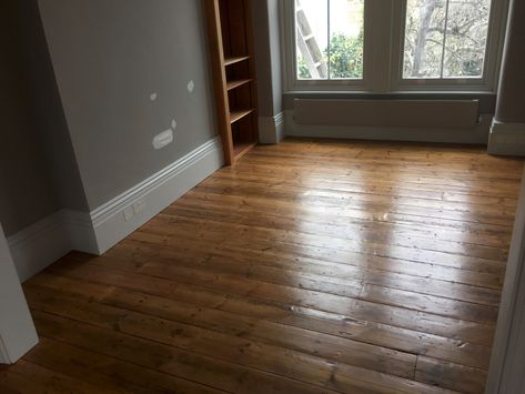 Reclaimed pine floors - Victorian Villa Clapham Pine Floorboards, Victorian Villa, House Restoration, Pine Floors, Victorian House, Reclaimed Pine, Wood Flooring, Victorian Homes, Second Floor