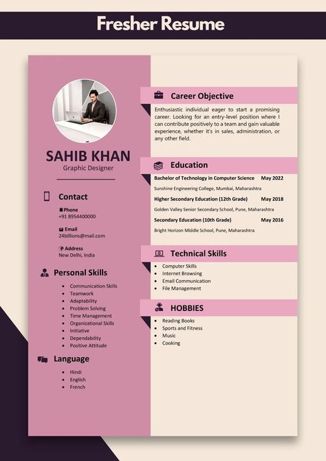 Resume for Freshers | Fresher Resume Format for Job Interview Freshers Resume Format, Resumes For Freshers, Fresher Cv Format, Cv For Freshers Resume Cv, Work Resume Templates, Resume For Fashion Designer Fresher, Resume Ideas For Freshers, Attractive Resume For Fresher, Career Objectives For Resume For Fresher