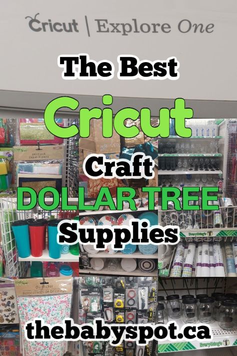 Dollar Tree Projects, Diy Cricut Projects, Dollar Tree Cricut, Diy Paper Art, Easy Woodworking Ideas, Tree Projects, Cricut Supplies, Unique Finds, Cricut Craft