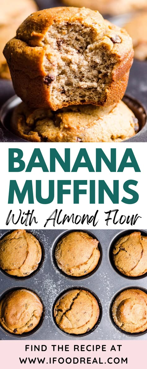 Banana Muffins Using Almond Flour, Low Carb Banana Protein Muffins, Healthy Low Carb Banana Muffins, Healthy Banana Nut Muffins Almond Flour, Keto Banana Muffins With Real Bananas, Paleo Banana Muffins Almond Flour, Low Calorie Banana Bread Muffins, Low Carb Almond Flour Muffins, Banana Fiber Muffins