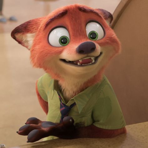 Zootopia Nick Wilde, Disney Zootropolis, Zootopia Nick, Zootopia Fanart, Disney+ Icon, Nick And Judy, Nick Wilde, Disney Icons, Disney Zootopia