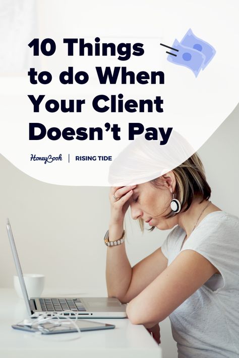 Deciding what to do when a client doesn’t pay might feel like expert-level know-how, but there are 10 simple things you can do today to get paid asap. Learn them all on the Rising Tide blog and start implementing these payment best practices into your business! Payment Reminder Business, Dating Proof For Client, Client Management, Send Money, How To Get Clients, Social Media Expert, Task Management, Client Experience, Interior Design Business