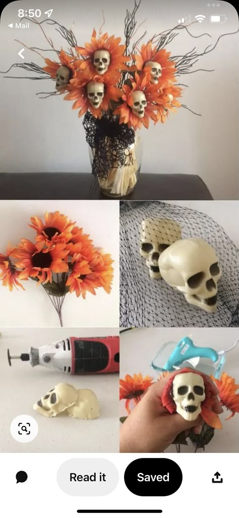 Creepy Astethic, Halloween Decor Diy, Casa Halloween, Idee Cricut, Homemade Halloween Decorations, Creepy Halloween Decorations, Easy Halloween Decorations, Diy Halloween Decor, Adornos Halloween