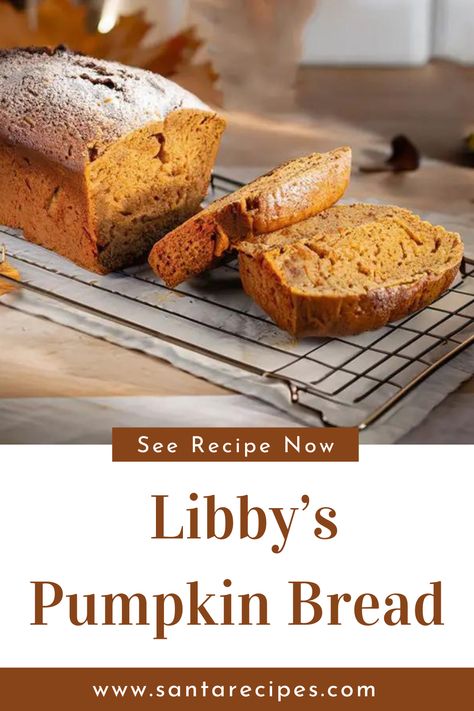 When it comes to culinary delights that evoke the spirit of the season, nothing quite beats the classic Libby's Pumpkin Bread recipe. Best Pumpkin Bread Recipe, Pumpkin Cake Recipes, Pumpkin Bread Recipe, Pumpkin Dessert, Pumpkin Cake, Pumpkin Bread, Canned Pumpkin, Sweets Treats, Pumpkin Recipes