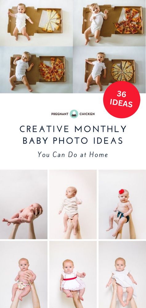 Looking for some inspiration for DIY monthly photo idea to document your baby's first year? Here are some of the best month-by-month photos to inspire your photoshoots. First Month Newborn Photo Ideas, Baby Months Photos Ideas, Polaroid Monthly Pictures, Month Picture Ideas, Monthly Baby Photos With Sibling, Creative Baby Monthly Photos, Sibling Monthly Photos, Infant Milestones By Month Pictures, Baby Milestones Pictures Ideas