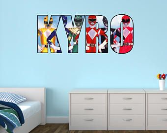 Original Power Rangers, Boy’s Room, Boys Bedroom Decor, Power Ranger, Boy Bedroom, Big Boy Room, Rec Room, Kids Bedroom Decor, Boy's Bedroom