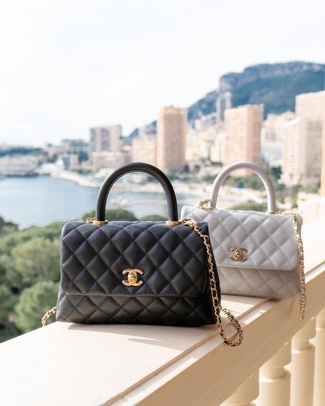 Do you already have the Coco Handle Bag yet?  - 📷: @theglamary Chanel Coco Handle, Coco Handle, Chanel Cruise, Guess Purses, Popular Handbags, Sac Lunch, Cute Handbags, Handbags Affordable, Cheap Handbags