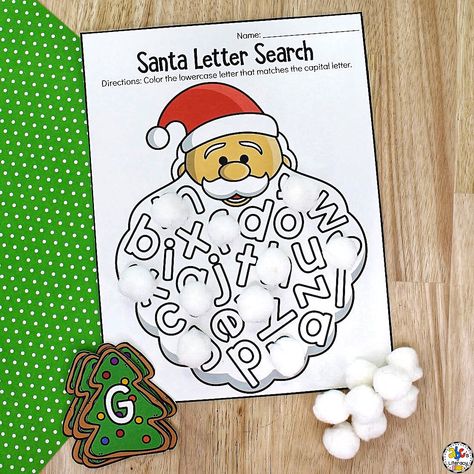 Santa Letter Search Activity