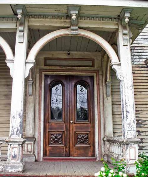 The Mississippi Martha: February 2013 Old Doors, Second Empire House, Empire House, Victorian Doors, Etched Glass Door, Living Vintage, Cool Doors, This Old House, Antique Doors