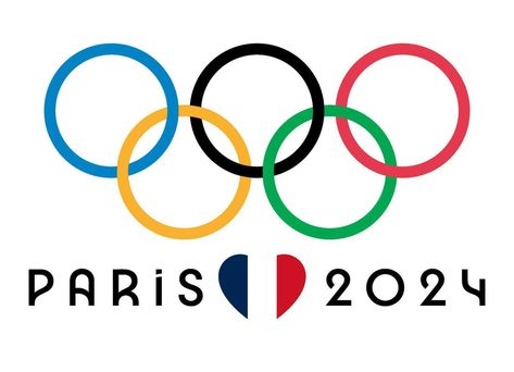 Ukraine, Kharkiv - août, 2, 2023. Paris, France, 2024 été Jeux olympiques officiel logo. Paris Olympics 2024, Olympic Logo, Olympic Medals, Olympic Games, Paris France, Ukraine, Paris, France, ? Logo