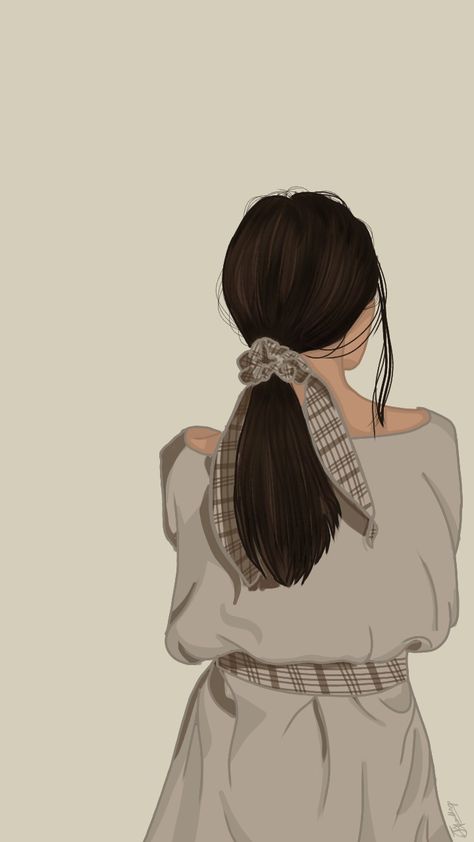 Girly Drawings Aesthetic, Profile Photo Cartoon, Animated Girly Pics, Animated Dp, Girly Art Illustrations Life, Hidden Face Aesthetic, Girls Dpz Stylish, Aesthetic Bunny, Cute Hijab Cartoon Wallpaper