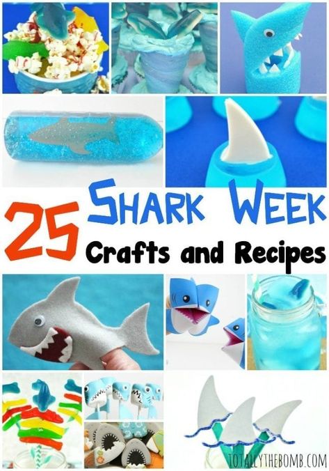 Shark Week Ideas, Shark Week Crafts, Jawsome Shark, Chicken Sloppy Joes, Shark Week Party, Spicy Fried Chicken, Cooking Challenge, Shark Birthday Party, Shark Themed