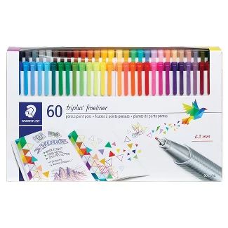 Papermate Flair Pens, Staedtler Triplus Fineliner Pens, Journal Pens, Journaling Pens, Staedtler Triplus Fineliner, Ergonomic Pen, Paper Mate Flair, Point Art, Flair Pens