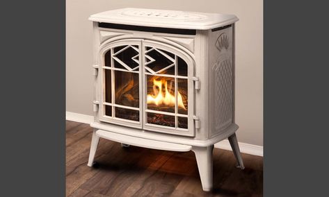 Freestanding Propane Fireplace, Free Standing Gas Stoves, Indoor Gas Fireplace, Propane Fireplace, Freestanding Stove, Ventless Fireplace, Propane Stove, Fireplace Mantle Decor, Freestanding Fireplace