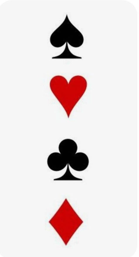 Drawing Of Playing Cards, Ace Of Spades Playing Card, Suits Of Cards Tattoo, Card Symbol Tattoo, Card Suit Tattoo, Black Poker Cards Wallpaper, Playing Card Tattoo, Playing Card Tattoos, Spade Tattoo