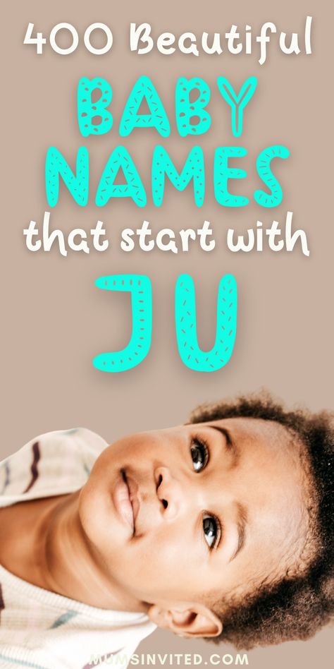 Here’s a HUGE list of names that start with JU covering traditional, modern, popular, unique, sweet, and powerful baby names to help you make the right choice. You will find some cool and famous names of Girls and Boys starting with JU in this post. Names That Start With Letter J. names that start with letter J girl. girl names that start with JU. baby names that start with JU. baby girl names that start with JU J Names With Meaning, J Baby Names, Fancy Girl Names, Boyish Girl Names, Modern Baby Girl Names, Traditional Girl Names, English Baby Girl Names, Strong Baby Girl Names, Biblical Girl Names