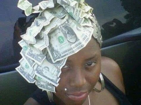 Im getting my hair done like this Getting Hair Done, Money On My Mind, Hair Done, Dollar Bill, Vogue Italia, Crazy Hair, Hair Humor, Fix You, Best Funny Pictures