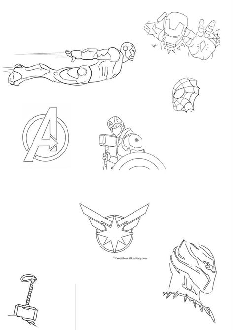 Best Marvel Tattoos, Marvel Tattoos Ironman, Flash Superhero Tattoo, Avengers Small Tattoo, Marvel Symbols Tattoo, Iron Man Small Tattoo, Marvel Tattoo Drawings, Avengers A Tattoo, Marvel Tattoo Stencils