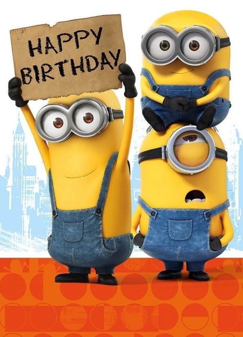 Minion Tattoo, Minion Birthday Cake, Minion Characters, Boys 1st Birthday Cake, Happy Birthday Minions, Movie Merchandise, Funny Happy Birthday Wishes, Minion Movie, Minion Birthday Party