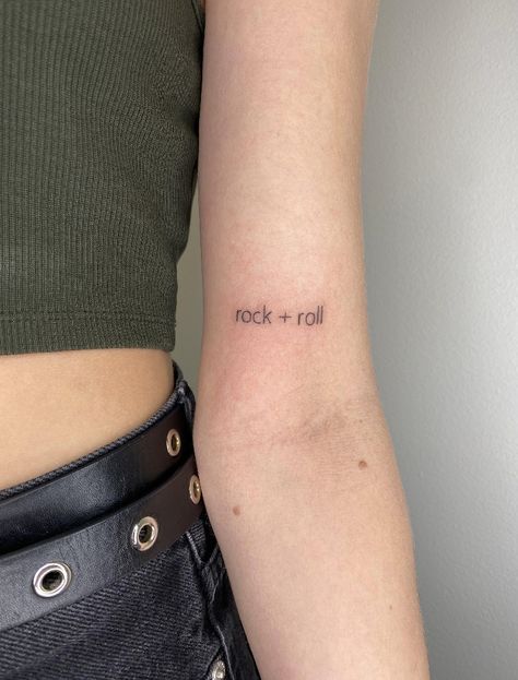 Rock N Roll Inspired Tattoos, Eden Tattoo Singer, Eden Musician, Rock And Roll Tattoo, Rock N Roll Tattoo, Musician Tattoo, Eden Rock, Band Tattoo, Rock Roll