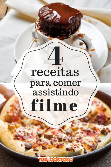 Vai fazer uma sessão de cinema em casa? Confira 4 receitas práticas do TudoGostoso!