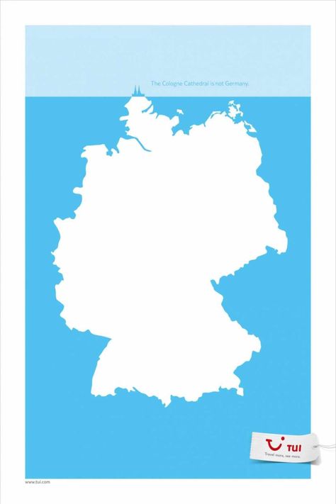 TUI:  Germany Travel Campaign, Clever Advertising, Travel Germany, Cannes Lions, Great Ads, Guerilla Marketing, Travel More, Best Ads, Communication Art