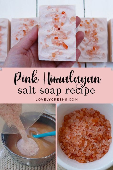 All Natural Bar Soap Recipe, Homestead Soap Making, All Natural Soap Recipes Easy Diy, Himalayan Salt Soap Bar, Homade Soap Recipes, Diy Lye Soap Recipe, Natural Cold Press Soap Recipes, Homemade Soap Bars Recipe, Best Cold Process Soap Recipes