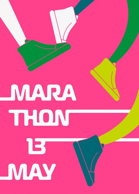 City Marathon Poster Design on Behance Marathon Poster Design, Marathon Poster, Marathon Posters, City Marathon, Campaign Posters, Amazing Race, Freelancing Jobs, Graphic Design Illustration, Design Illustration