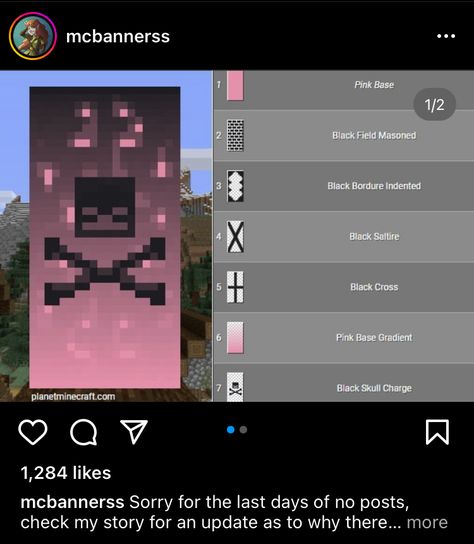 Cool Mc Banner Designs, Minecraft Flag Design Pink, Mincraft Baners Cute, Banner Design Minecraft Bedrock, Mincraft Idea Flag, How To Make Cute Banners In Minecraft, How To Make A Bunny Banner In Minecraft, Banner Tutorial Minecraft, Minecraft Gamertag Name Ideas