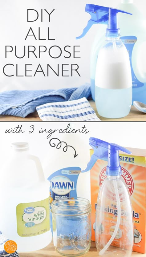 How to Make DIY All Purpose Cleaner with Supplies You Have at Home All Purpose Cleaning Spray Diy, Bathroom Cleaning Spray Diy, Diy Multipurpose Cleaner Vinegar, How To Make Multi Purpose Cleaner, Make Cleaning Products, At Home Cleaning Solution, Bathroom Diy Cleaner, Diy Kitchen Disinfectant Spray, Diy Cleaning Products Recipes How To Make