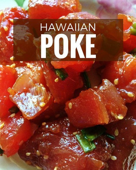 poke in five minutes. A super easy recipe, poke is found everywhere in Hawaii and so healthy. Poke Sauce Recipes, Bowling Date, Ahi Tuna Recipe, Hawaiian Poke, Tuna Steak Recipes, Poke Recipe, Poke Bowl Recipe, Ahi Poke, Bowling Outfit